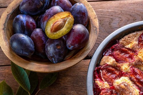 Clafoutis quetsche bio et végétal | Bébé M