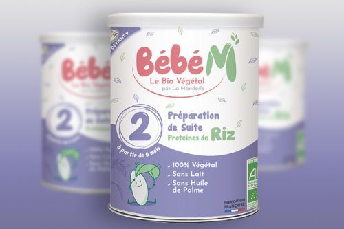 Préparation de lait végétal bio protéines de riz dès 6 mois | Bébé M