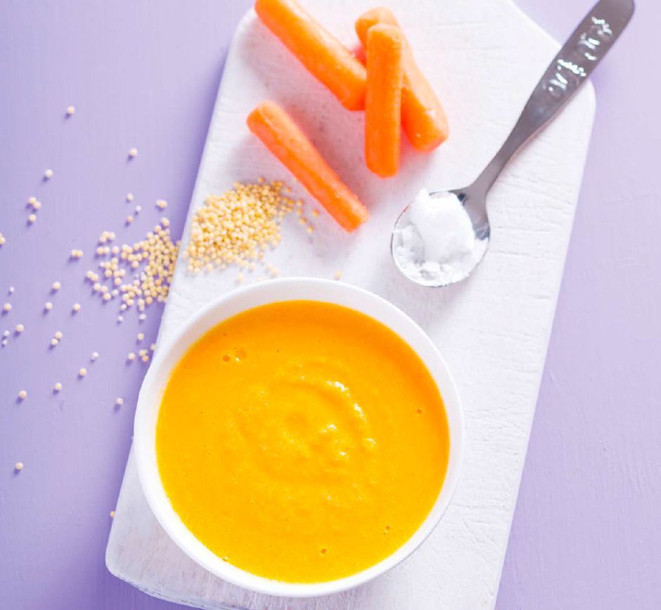 Recette millet coco carotte pour bébé | Bébé M