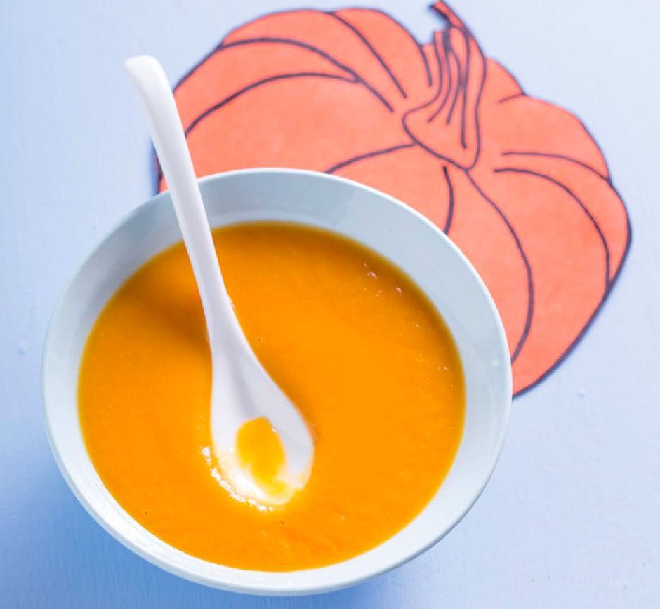 Recette soupe orange citrouille pour bébé | Bébé M
